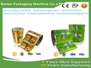 Custom Color Printing Plastic Film For Ready To Eat Food with bestar weighting packaging machine
