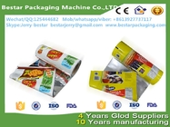 Custom printed low price roll laminating film for chips with bestar packaging machine