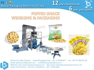 Puffed snack weighing packaging machine with Siemens system BSTV-450AZ