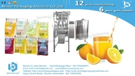 Automatic liquid pouch packing machine with rotary pump and customized exhaust system BSTV-450P