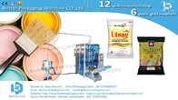 Oil paint thick liquid pouch packaging machine with automatic filter and replenish function BSTV-450P