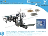 Automatic counting and filling and sealing packaging machine for hardware fasteners furniture accessories
