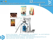 pure coffee bean packaging machine with PE film pouch bag gusset bag quad bag
