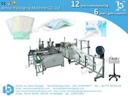 production line for mask making, sugical mask making machine, with welding ear-loop
