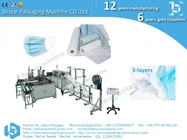High efficiency mask machine in China, fully automatic making 3-layers medical mask