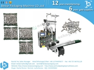 How to pack mix screws nails hardware into one pouch bag, Bestar counting packing machine