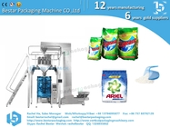 Detergent powder VFFS packing machine 500g pouch bag with EU standard holes