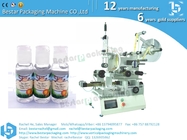 High speed labeling machine stick on both side of the bottle
