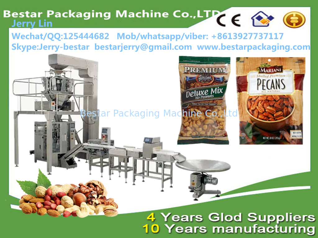 Vertical Granule Popcorn Cashew Sugar Chips Nut Packaging Machine BSTV-520CZ 100g,200g,300g, 500g,800g,1KG,2KG,2.5KG