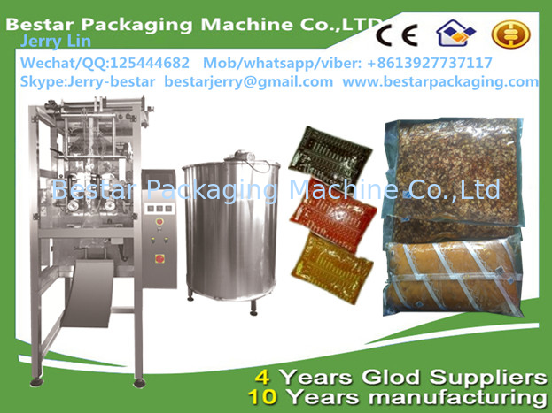automatic liquid packing machine coconut oil sachet packaging machine bestar packaging machine