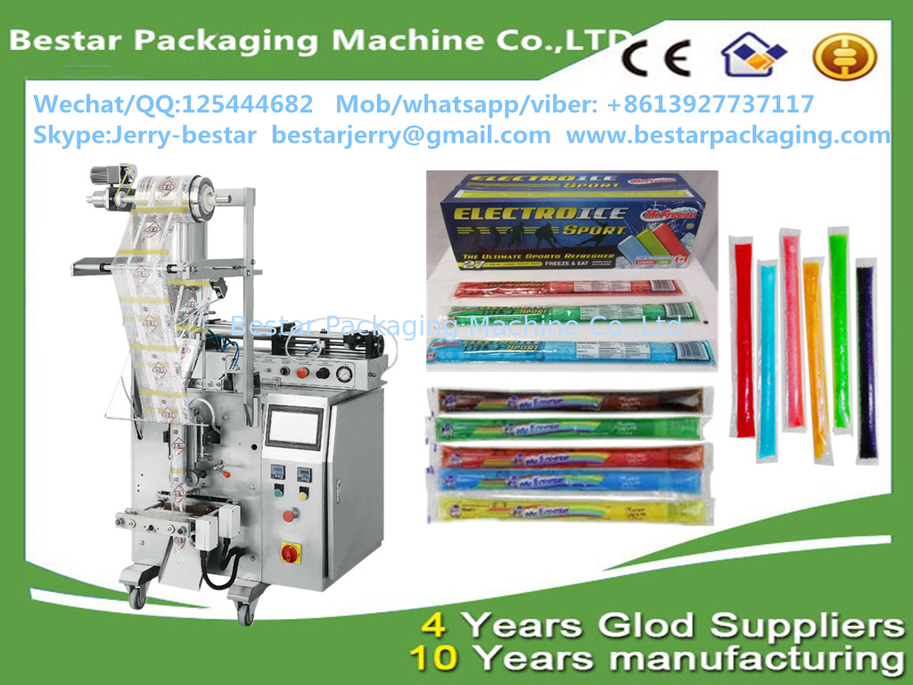 Automatic Vertical Packaging Machine For ice lollipop bestar packaging machine