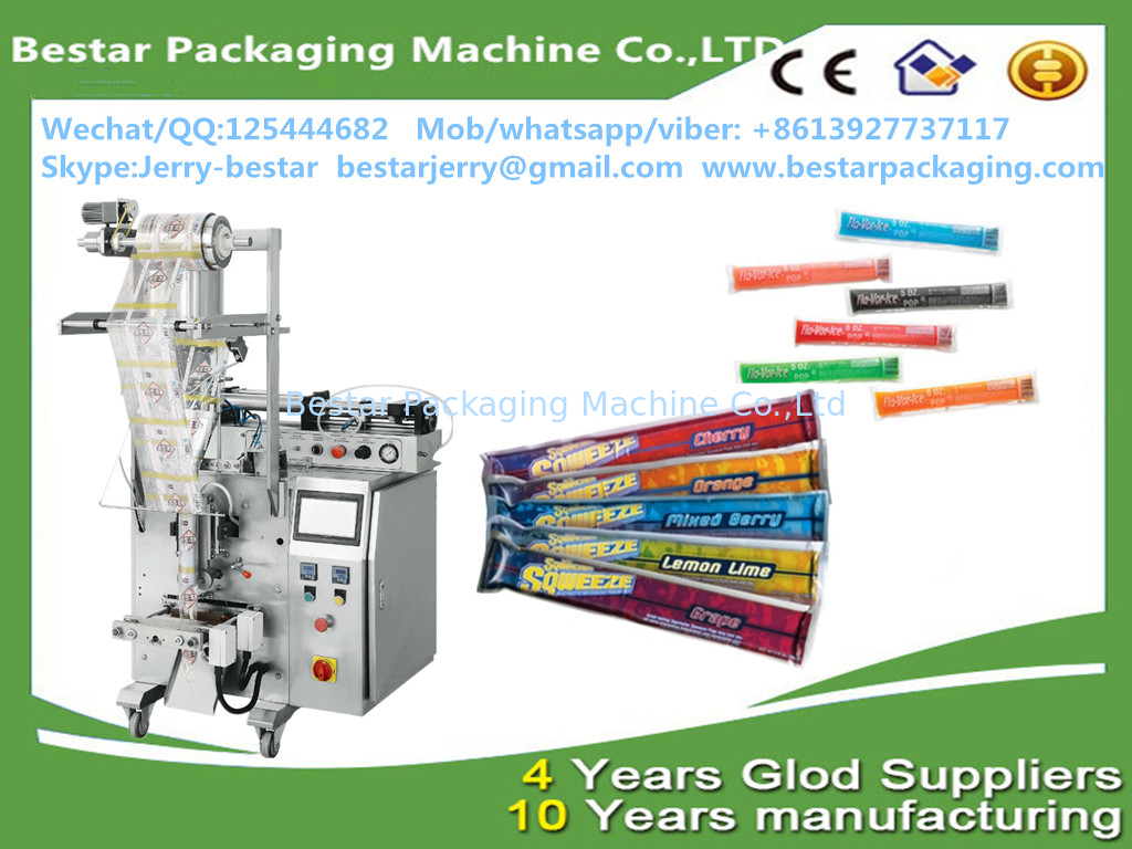 popsicle packaging machine, juices vertical packaging machine bestar packaging machine