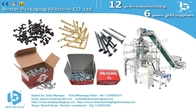 Automatic solution for hardware nails packing in box, Bestar weighing filling machine