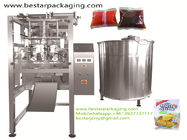 Packing Machine Ketchup, Sauce, Jam, Cream, Shampoo , Sauce Liquid Packing Machine  bestar packaging machine