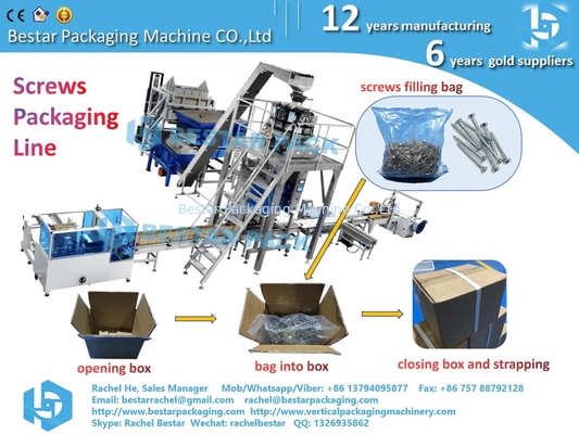 10KG per carton weighing packaging machine, automatic carton opening, filling and sealing