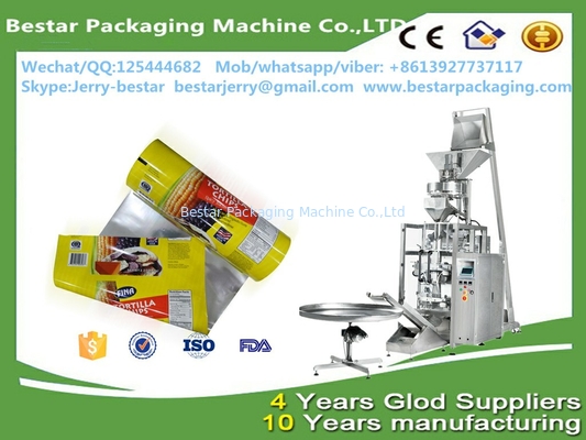 Custom Made Flexible Laminated Plastic Wrap with bestar weighting packaging machine