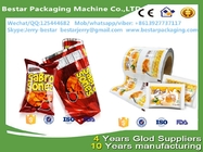 Good ! Food plastic film for ice cream packing.Food packaging plastic roll film with bestar packaging machine