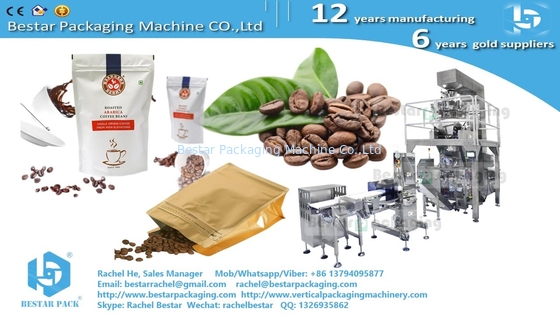 Avocado crisp zipper bag packaging machine