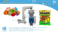 500g gummy candy pouch automatic weighing packaging machine BSTV-450AZ