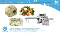 Vegetable tray wrapping machine, vegetable workshop actual case
