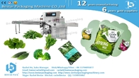 How to pack multiple vegetables with automatic weighing function