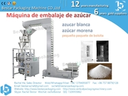 Automatic sugar pouch weighing and packaging machine