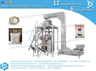 VFFS vertical packaging machine with multi heads weigher rice packaging with Z type elevator