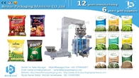 Bestar packing machine with 10 heads weigher and labeling machine BSTV-550AZ