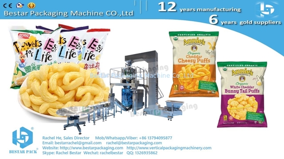 Bestar 2024 latest high speed packaging machine with 32 heads weigher for grains 175 bags per minute BSTV-450AZ