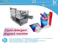 Doypack machine for irregular shape bag liquid packaging