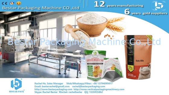 500g soybean powder stand up pouch packing machine [Bestar] doypack machine