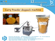 Automatic premade bag packing machine for 450g flour, ziplock pouch, dust collect device