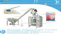 Corn flour powder packing machine for 400g pouch BSTV-450DZ