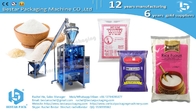 Wheat flour pouch automatic packing machine with auger screw dosing system BSTV-650DZ
