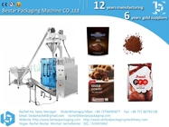 1kg flour packing in quad bag BESTAR screw metering powder packaging machine BSTV-550DZ