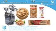 How to pack Peanut butter stick 35g [BESTAR] automatic packaging machine BSTV-160S