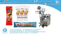 How to pack honey sachet (Bestar small liquid 3 side seal packaging machine) BSTV-160S
