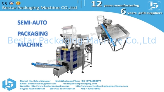 Screw bolts washers automatic counting and mixing packaging machine