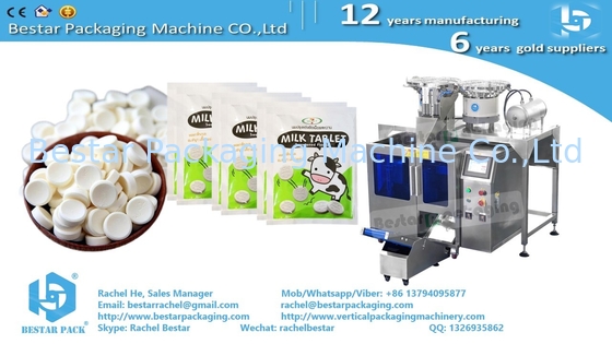 Medicine capsules tablets counting mixing packaging machine