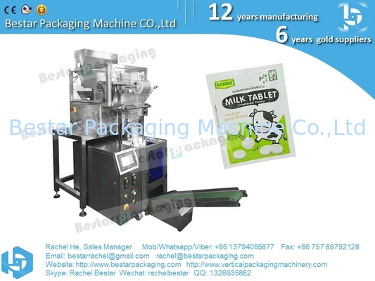 Medicine capsules tablets counting mixing packaging machine