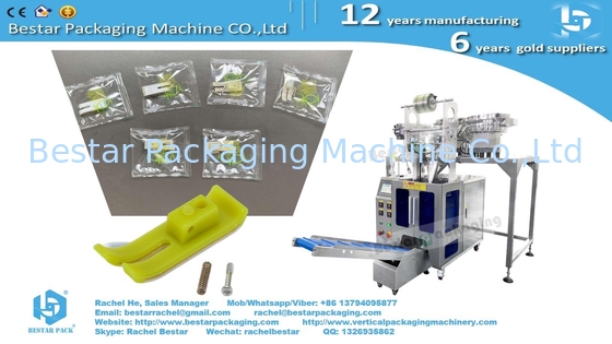 Automatic counting packaging machine for disposable nasal hair trimmer
