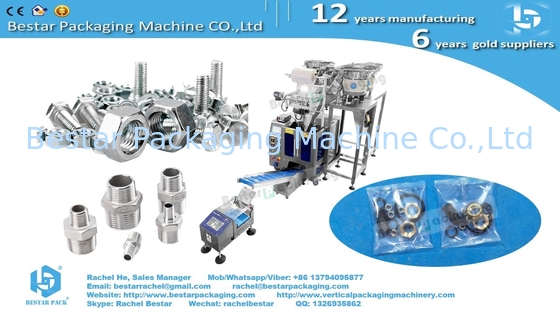 Automatic counting packaging machine for disposable nasal hair trimmer