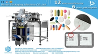 Medicine capsules tablets counting mixing packaging machine