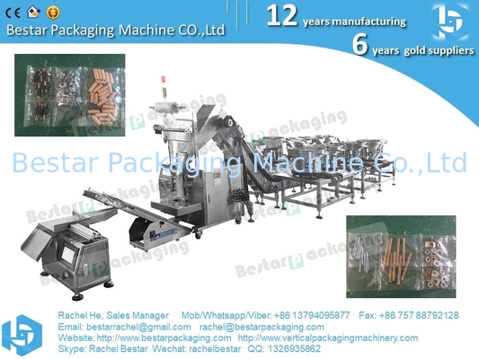 Bestar new design innovative modular type counting packaging machine with 10 hoppers