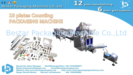 Bestar new design innovative modular type counting packaging machine with 10 hoppers