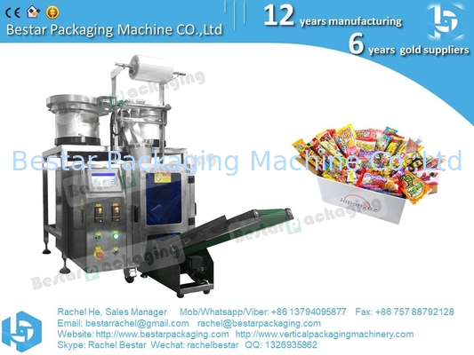 Chocolate ball 5pcs sachet automatic counting packaging machine