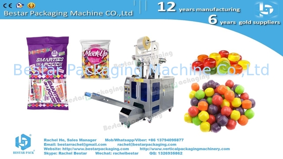 Chocolate ball 5pcs sachet automatic counting packaging machine