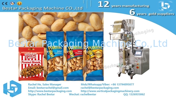 Peanut 100g sachet packaging [Bestar] small vertical packing machine BSTV-160A
