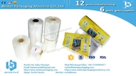 Strong PE film roll customized for hardware packaging by Bestar counting packing machine