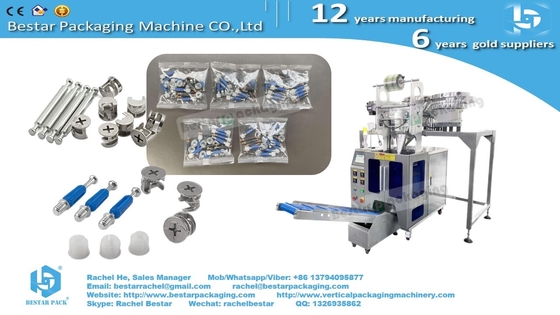 Bathroom Hardware Counting Packing Machine with Noise Insulation Cover
